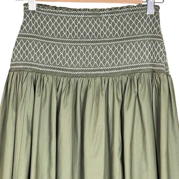 Reformation Haven Skirt in Artichoke Size Small - Picture 9 of 12